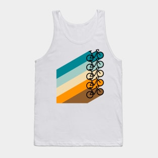 Riding Rainbow Retro Tank Top